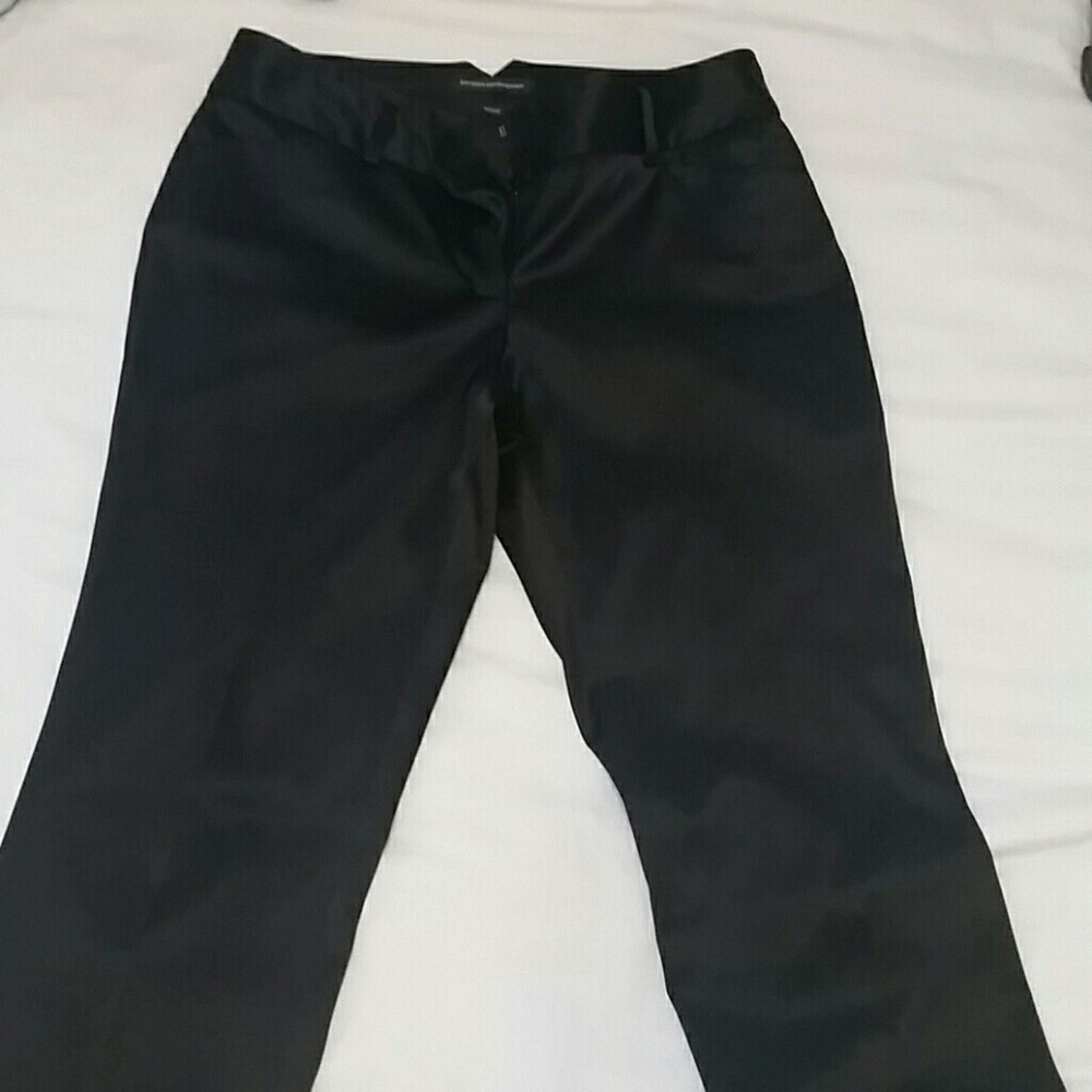 Sexy black satin pants Express Sz 6